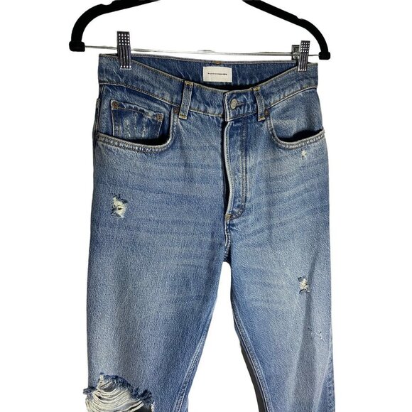 Boyish The Billy Skinny Distressed Jeans Great Indicator-sz 27 - Picture 9 of 14